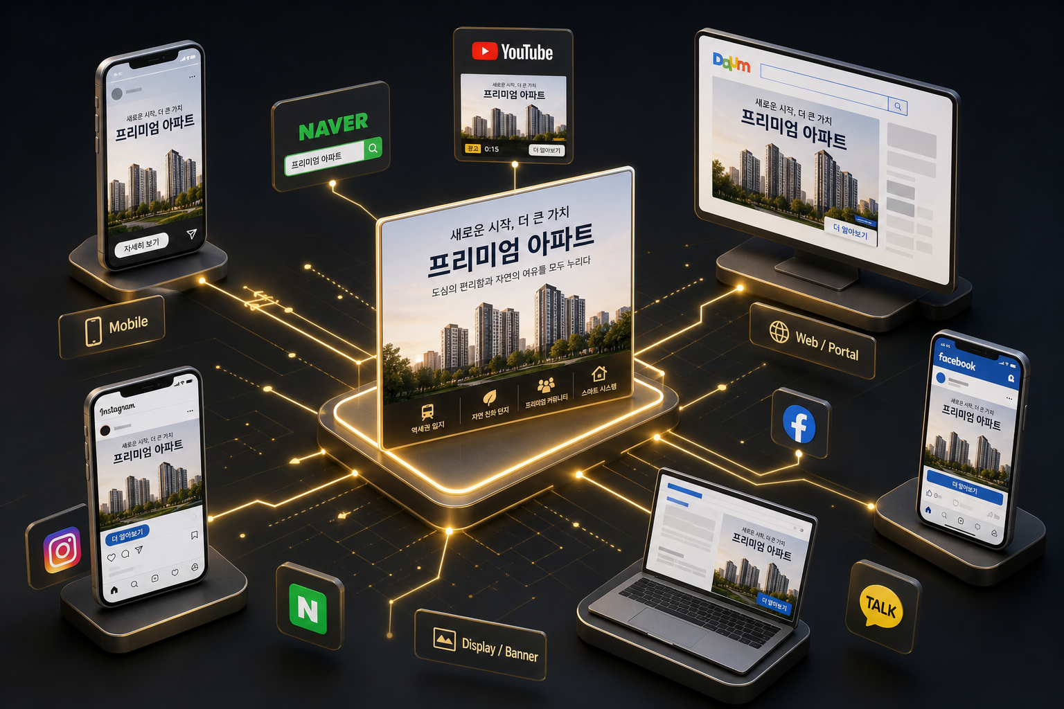 멀티채널 집행